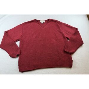 Orvis Women's Sweater Red Size XL Made In USA